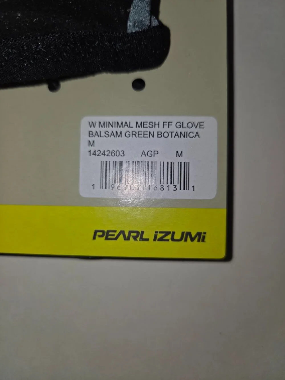 Pearl Izumi Minimal Mesh Full Finger Cycling Gloves Women's Med Balsam Green New